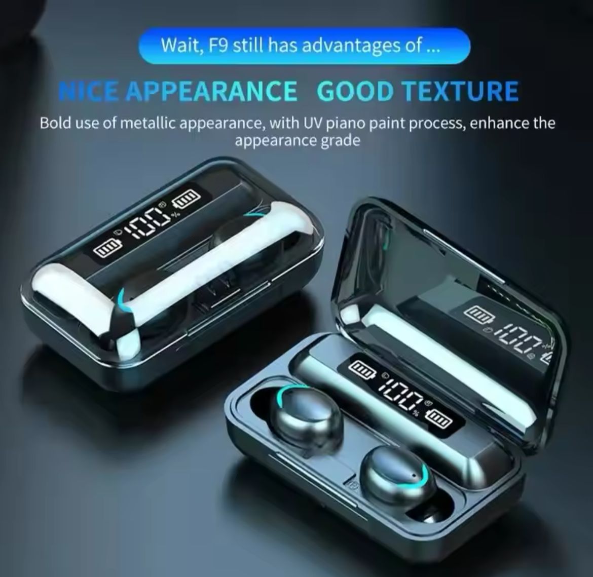 Bluetooth Wireless Mini Earbuds for IOS and Android.