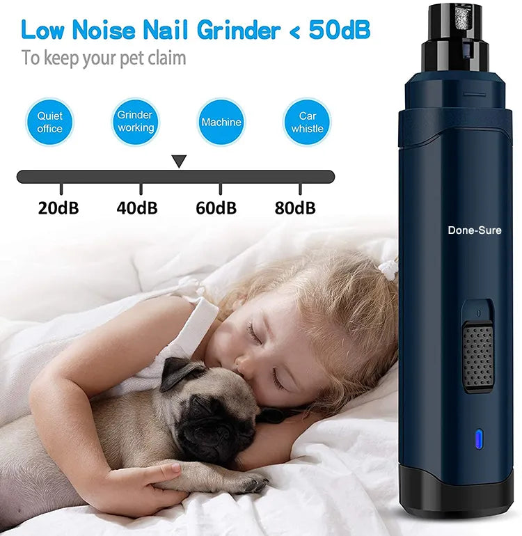 USB Rechargeable Pet Nail Grinder