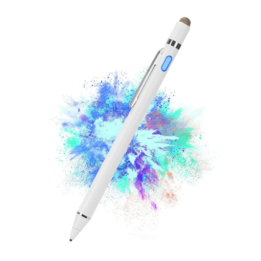 Phone and tablet universal stylus, 2 in 1 tips - no Bluetooth needed