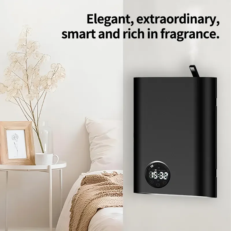 Modern design wall mounted essential oil diffuser - with LED display screen